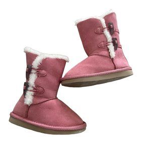 Old Navy Pink Toddler Boots 7 Girls